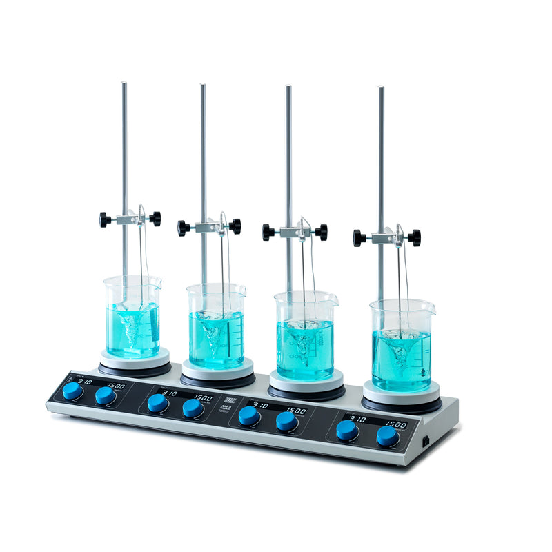AM4 Mehrstellen Magnetrührer mit Heizung