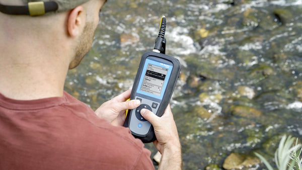 HQ1130 Tragbares Messgerät für gelösten Sauerstoff, mit Sonde für gelösten Sauerstoff, 1 m Kabel