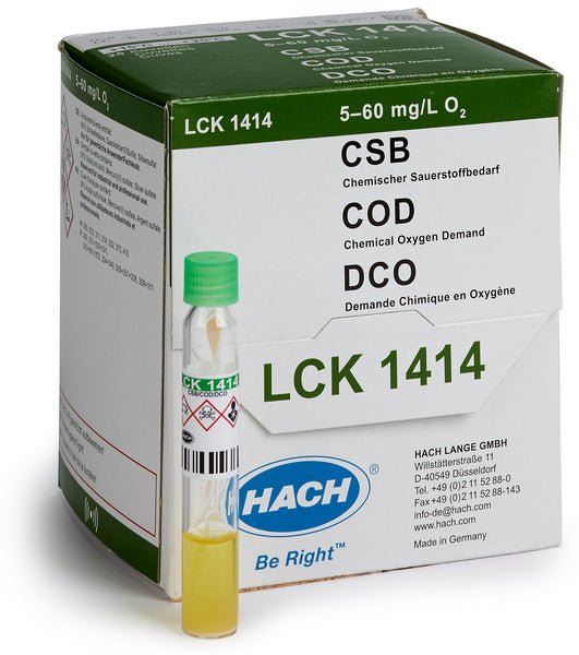 CSB Küvettentest 5-60 mg/L O₂, 25 Bestimmungen