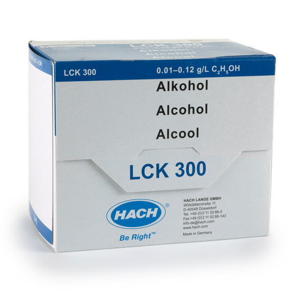 Alkohol Küvettentest 0,01-0,12 g/L, 24 Bestimmungen