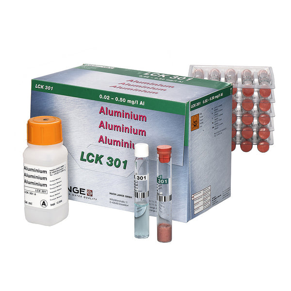 Aluminium Küvettentest 0,02-0,5 mg/L Al, 24 Bestimmungen