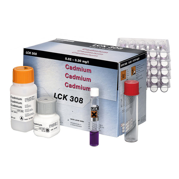 Cadmium Küvettentest 0,02-0,3 mg/L Cd, 25 Bestimmungen