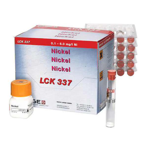 Nickel Küvettentest 0,1-6,0 mg/L Ni, 25 Bestimmungen