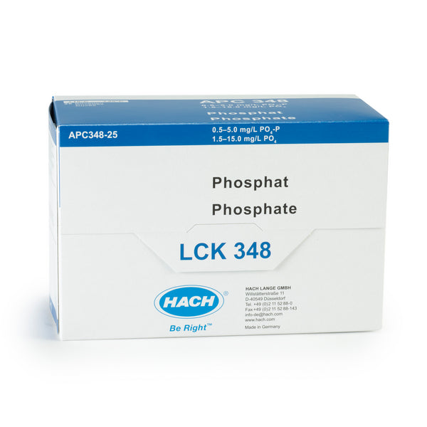 Phosphat (ortho/gesamt) Küvettentest 0,5-5,0 mg/L PO₄-P, 25 Bestimmungen