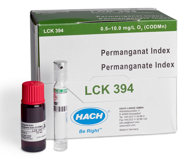 Küvettentest Permanganat-Index 0,5 - 10 mg/L O₂, 25 Bestimmungen