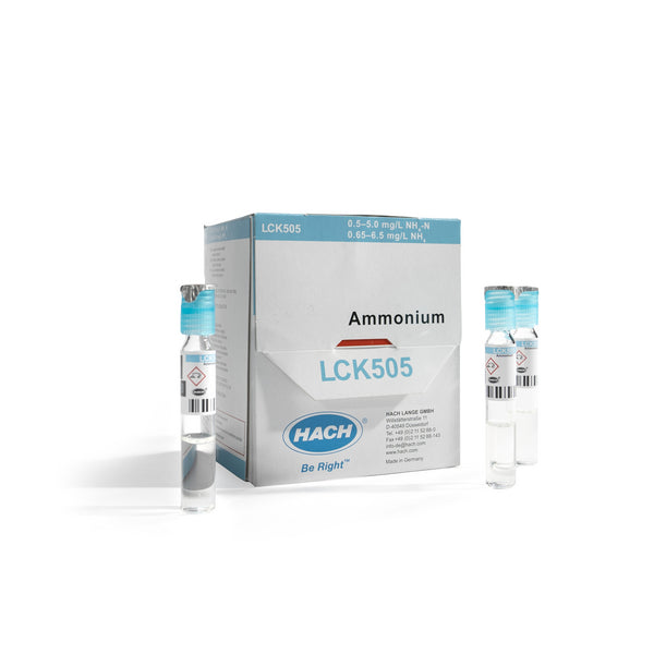 Ammonium Küvettentest 0,5-5,0 mg/L NH₄-N, 25 Bestimmungen