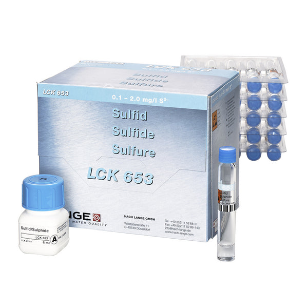 Sulfid Küvettentest 0,1-2,0 mg/L S²⁻, 25 Bestimmungen